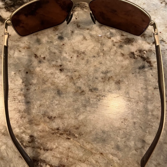 Maui Jim BACKSWING Polarized Sunglasses 709-16A Gold/Bronze Glass MSRP $349 New - Picture 15 of 16